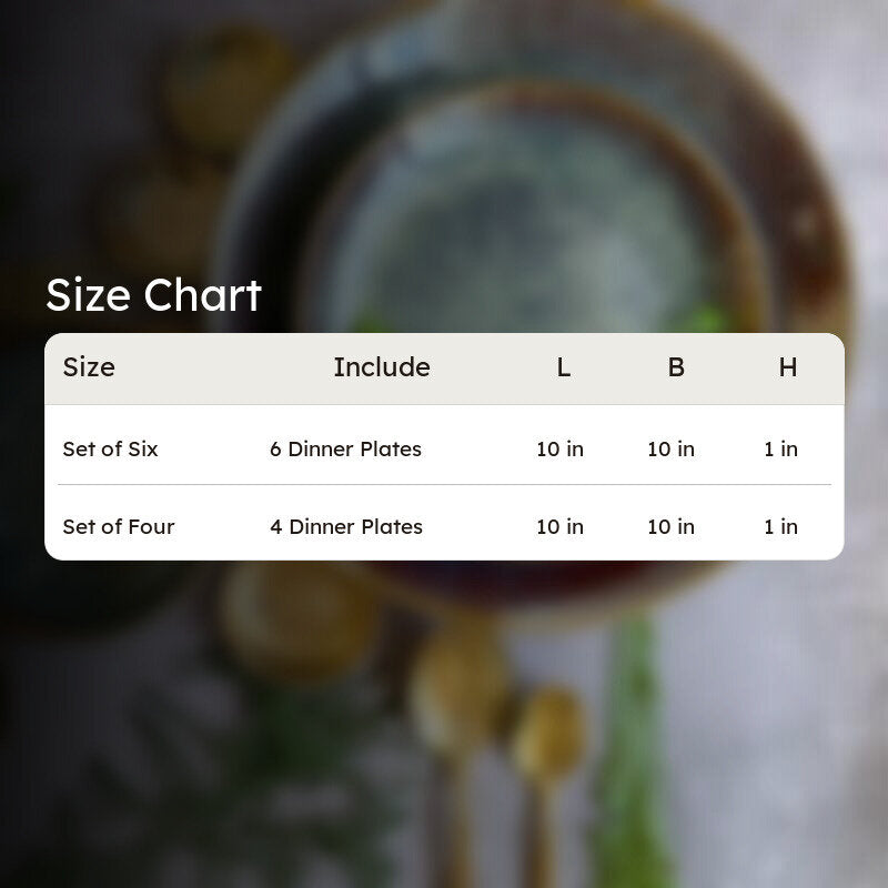Elmina Handmade Dinner Plate media 5