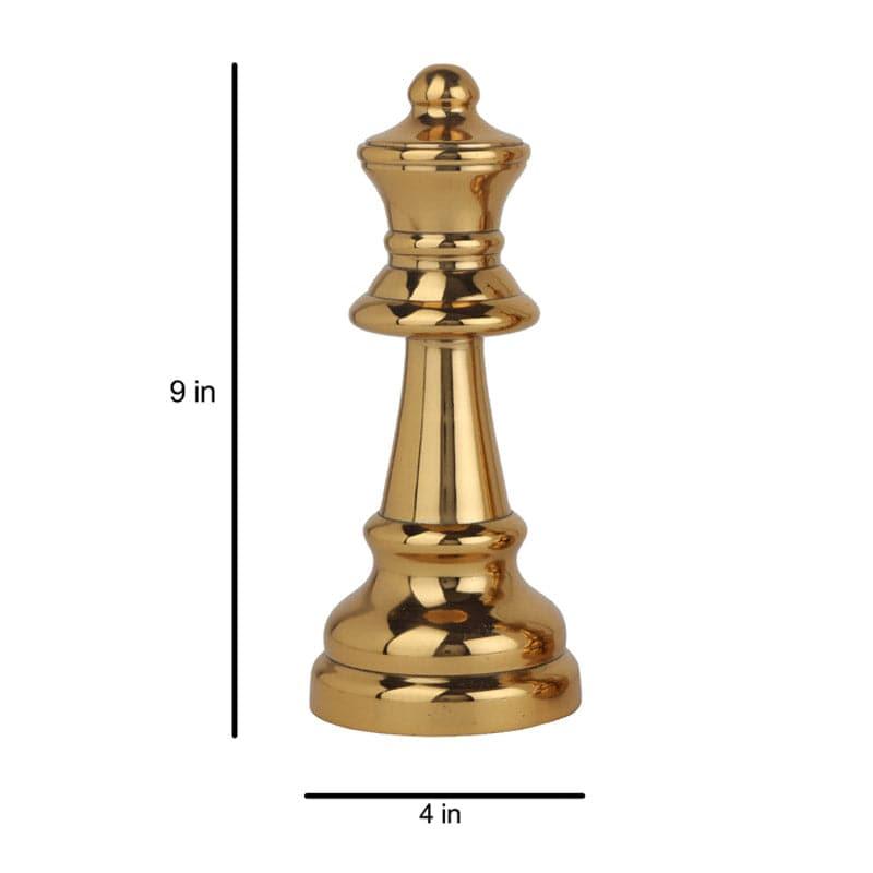 The Chess Queen Showpiece - Gold media 3