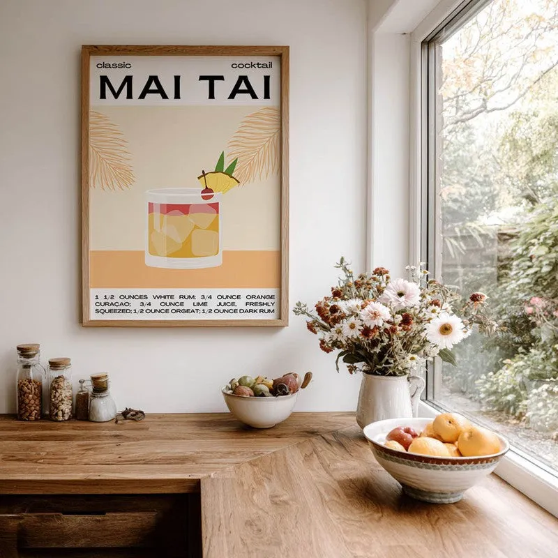 MaiTai Archival Canvas Wall Art - Brown media 7