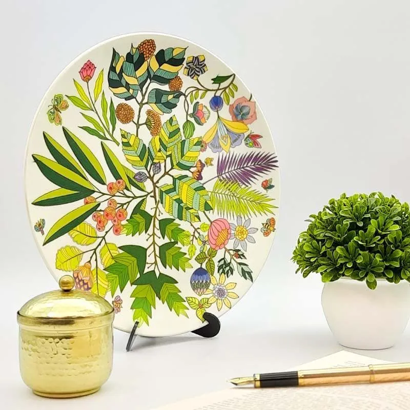 Vibrant Bliss Decorative Plate media 1