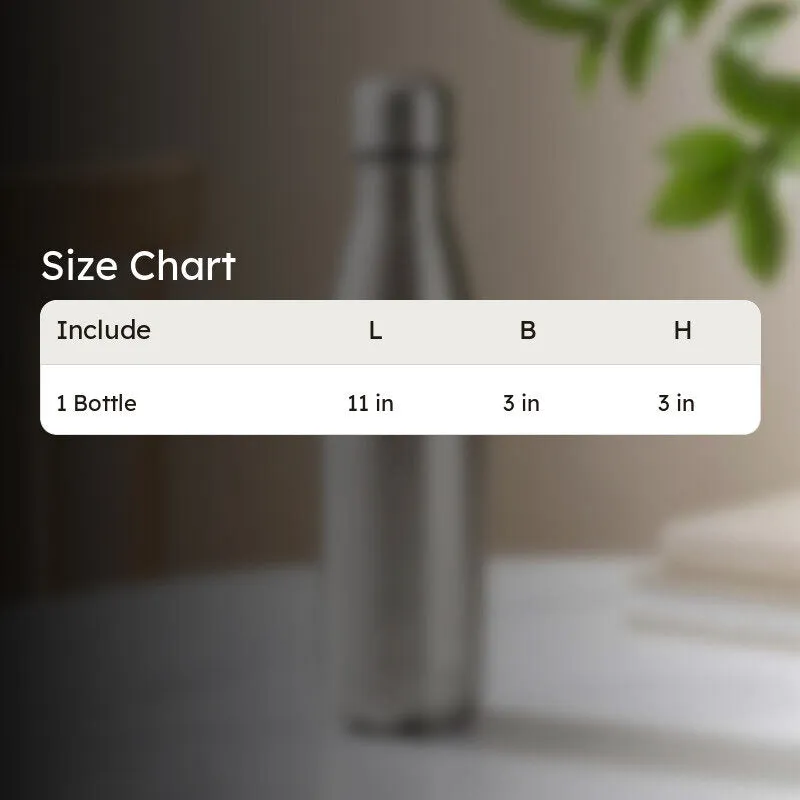 AquaVault Airtight Bottle (Silver) - 500 mL media 7
