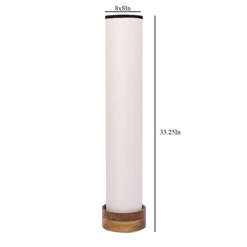 Columncraft Tower Floor Lamp - Milk White media 8