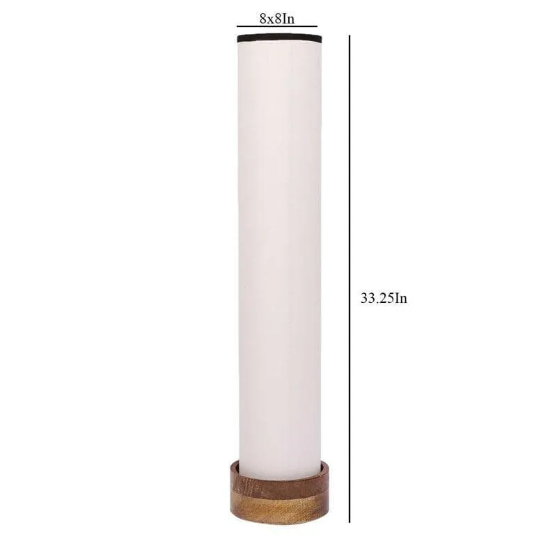 Columncraft Tower Floor Lamp - Milk White media 8