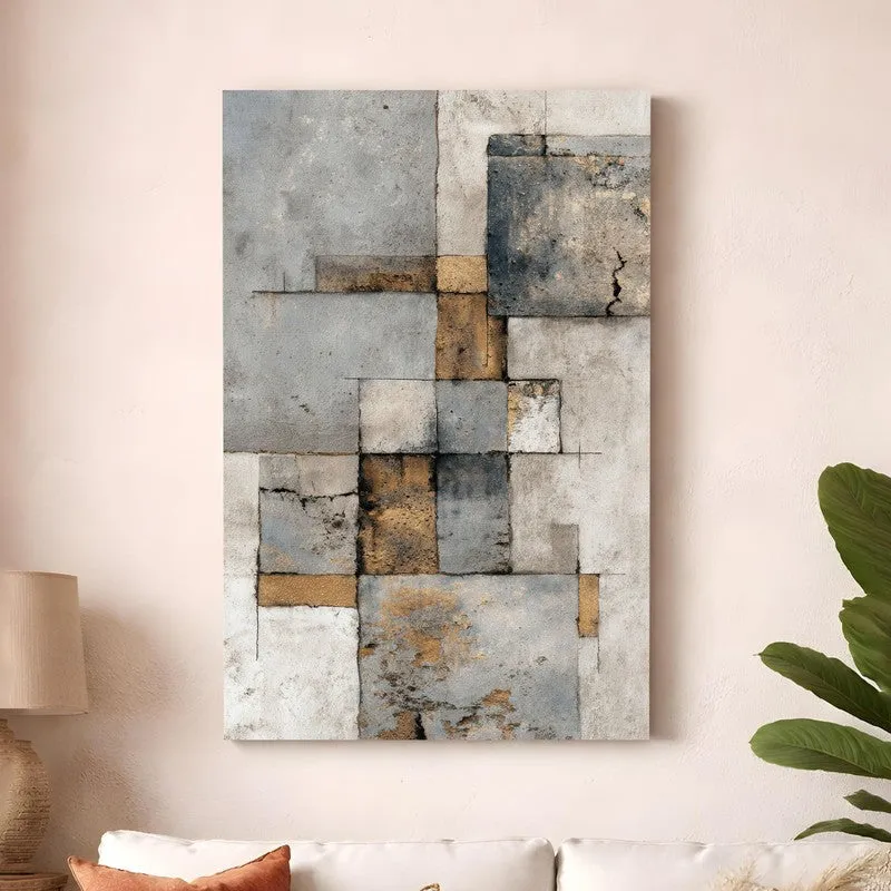 Shape Rhythm Canvas Wall Art media 3