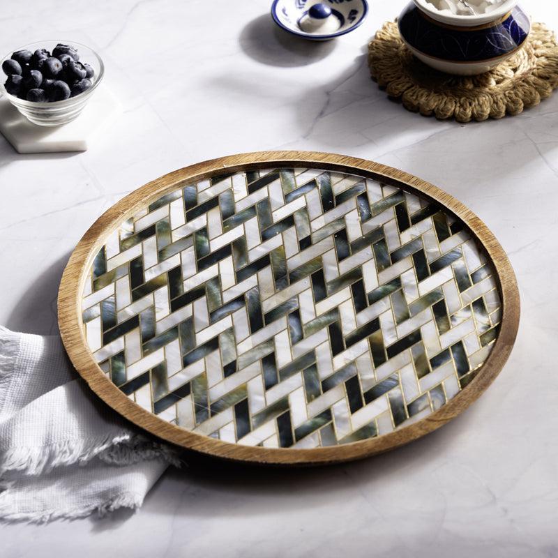Imara Zig Zag MDF Platter