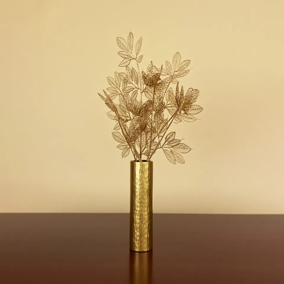 Foliage Butterfly Artificial Stems- Set Of Two media 13
