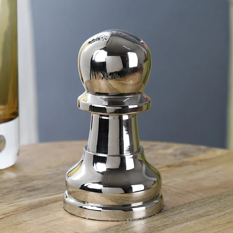 Pawn Metal Showpiece - Silver media 1