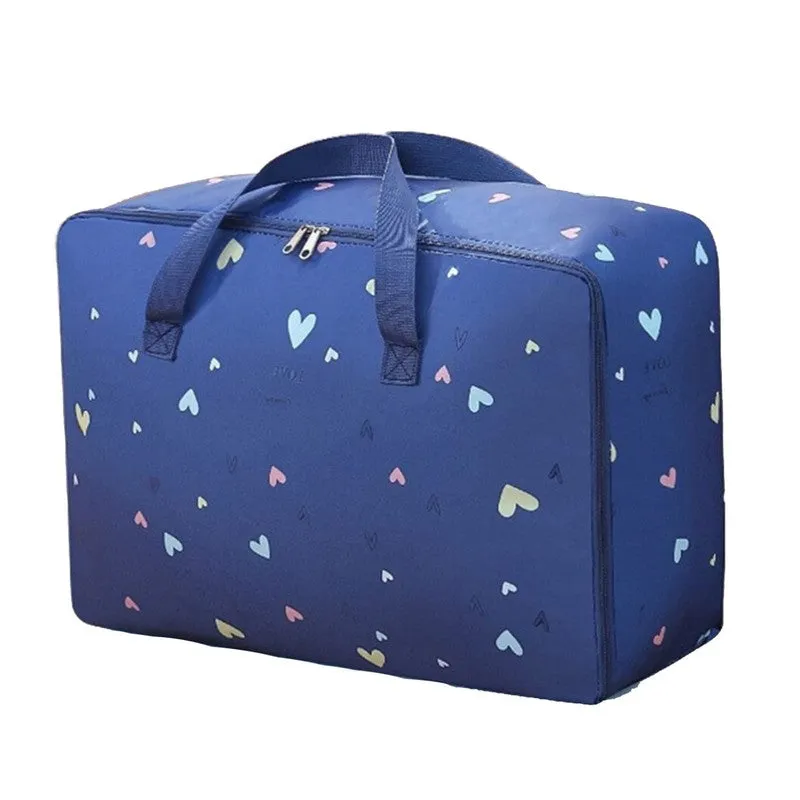 Elvarin Fabric Cloth Organiser - Blue media 3