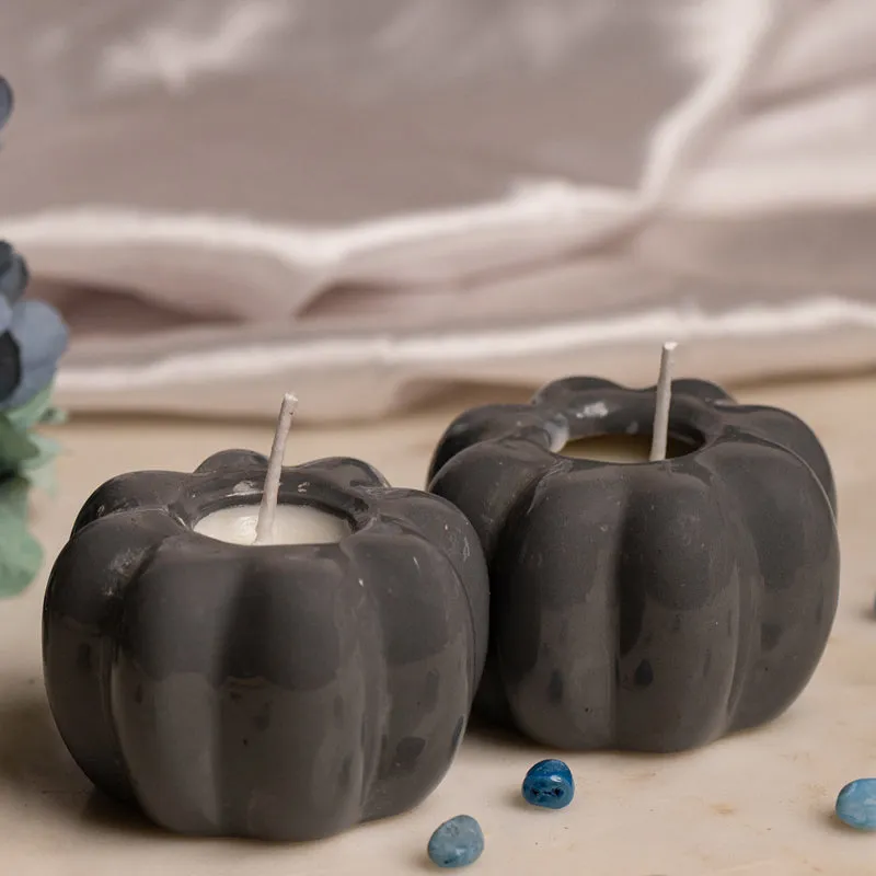 Pumpkin Crust Coffee Scented Candle - Set Of Two media 4