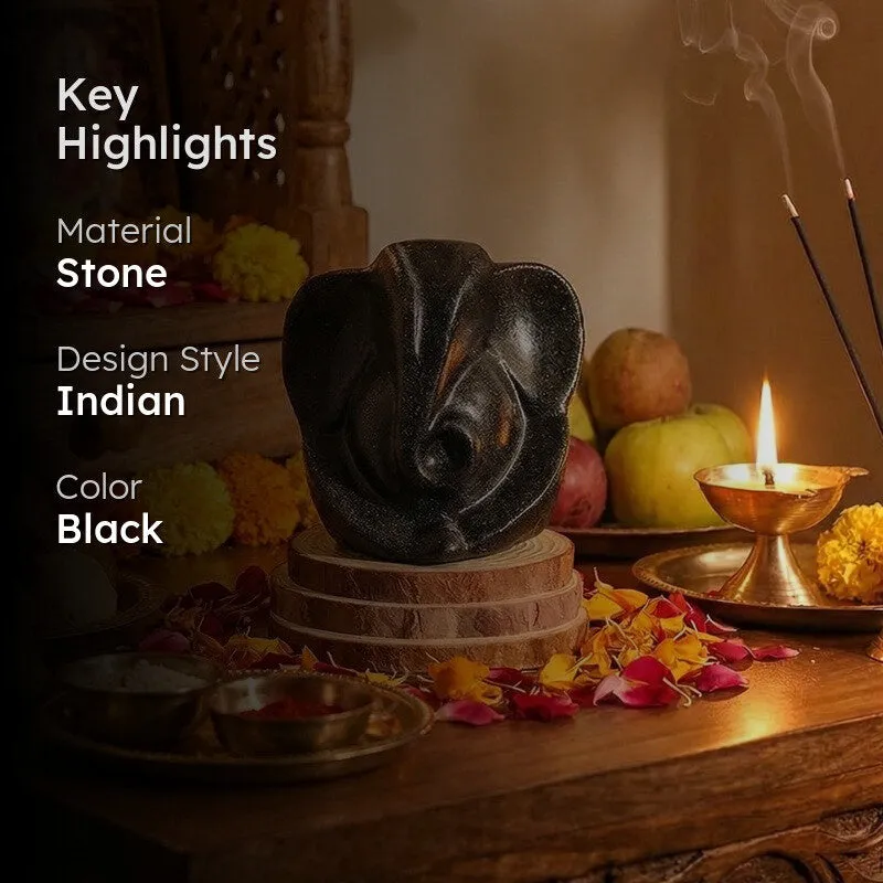 Vakratunda Stone Divine Idol media 2