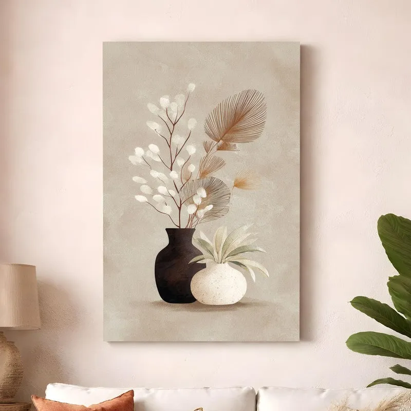 Floral Imprint Canvas Wall Art media 3