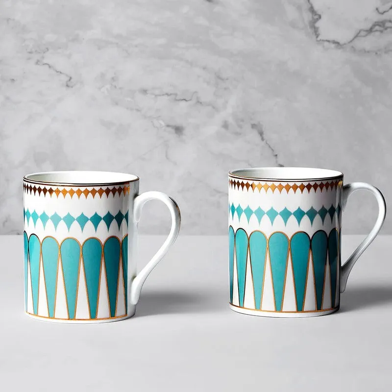 India Circus Regal Romance Swing Mug (360 mL Each) - Set Of Two media 5