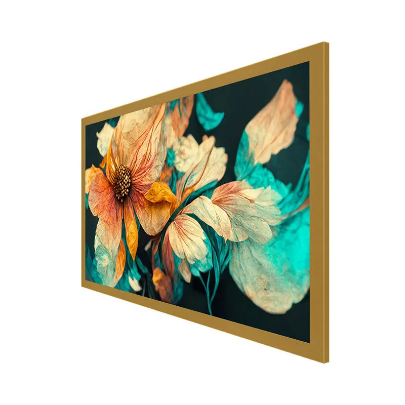 Gloria Glimmer Wall Painting With Frame media 6