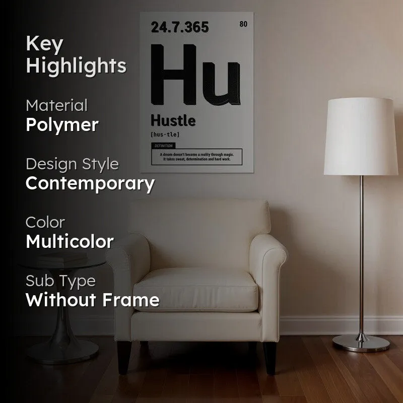 Hustle Energy Wall Poster media 2