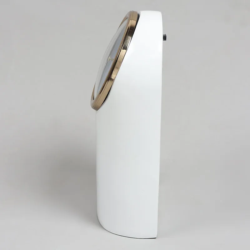 Lilt Analog Table Clock - White media 4