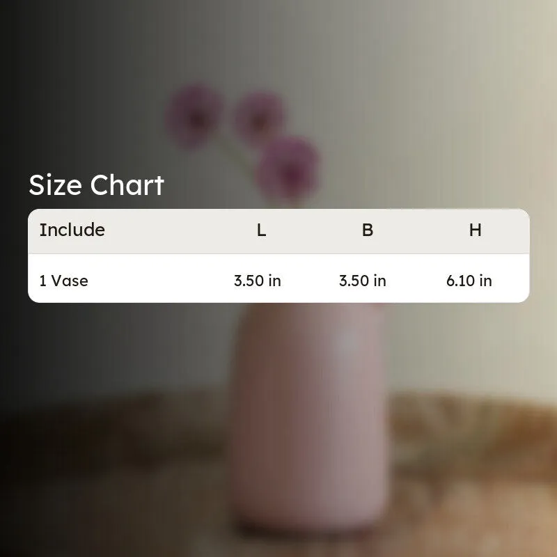Seren Ceramic Vase - Pink media 8