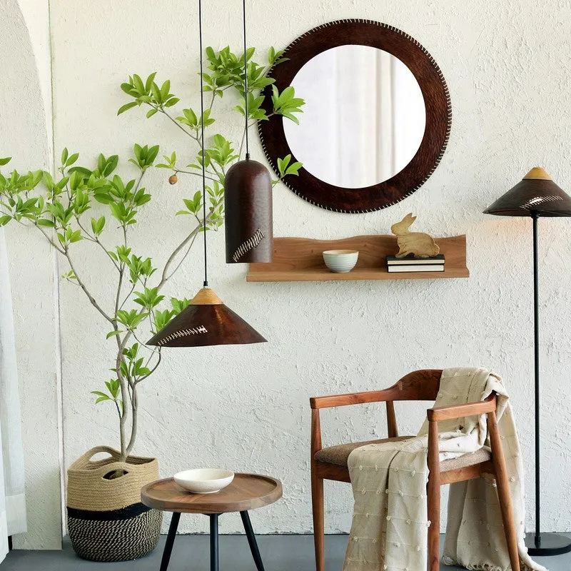 Orange Tree Fukan Mango Wood Wall Lamp media 3