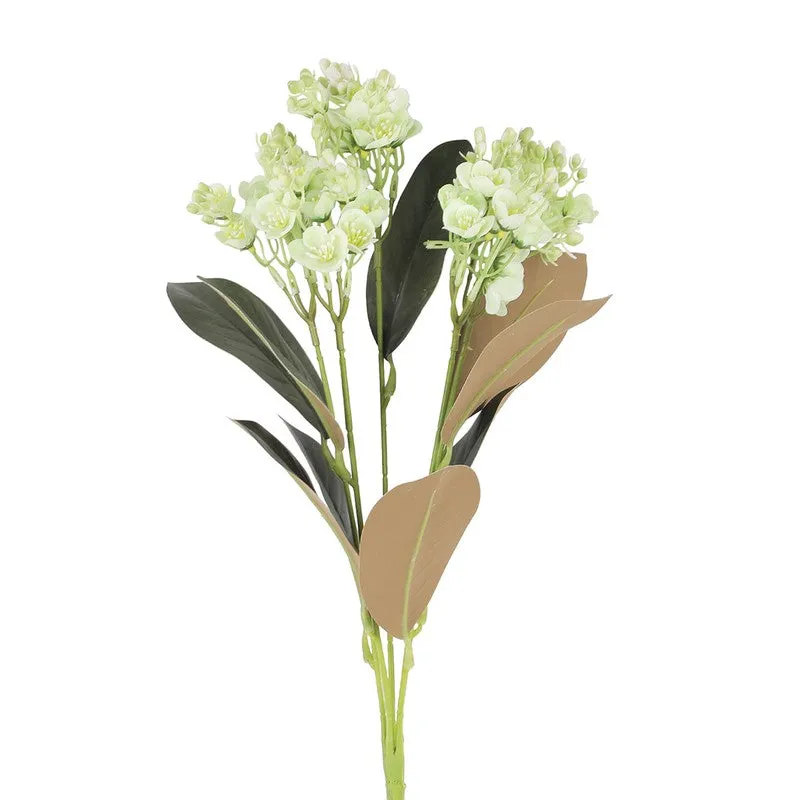 Lineflora Jasmine Artificial Flower(Green) - Set Of Two media 4
