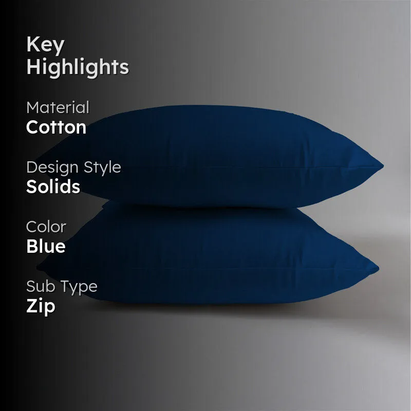 Brady Square Sofa Cushion (Classic Blue) - Set Of Two media 2