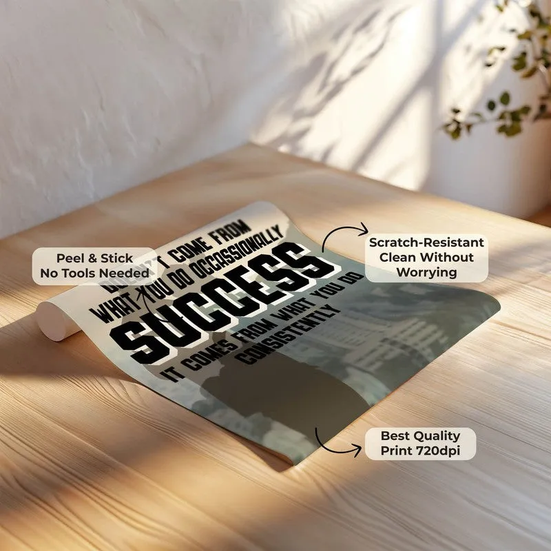 Success Mindset Wall Poster media 7