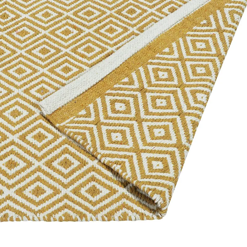 Earthica Cotton Runner Rug - Yellow media 6