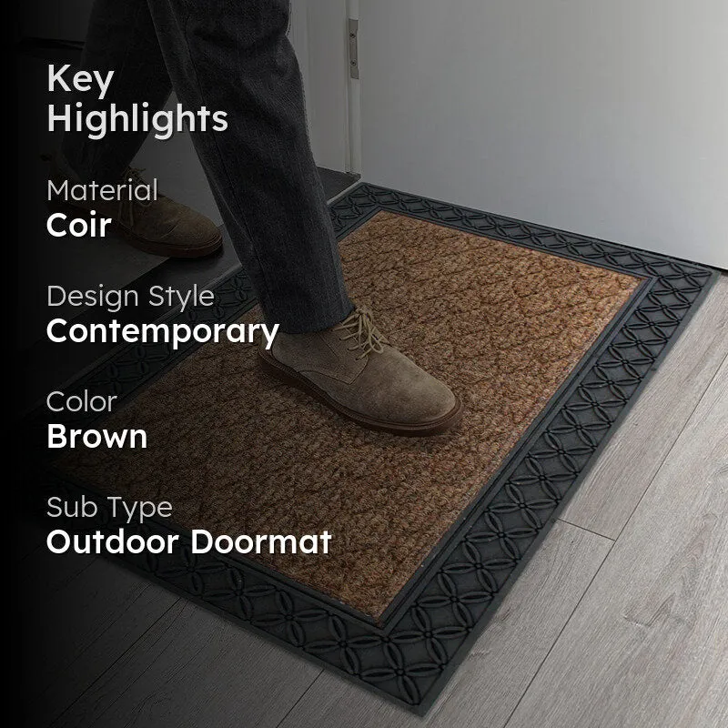 CoirLuxe Coir Door Mats - Brown media 2