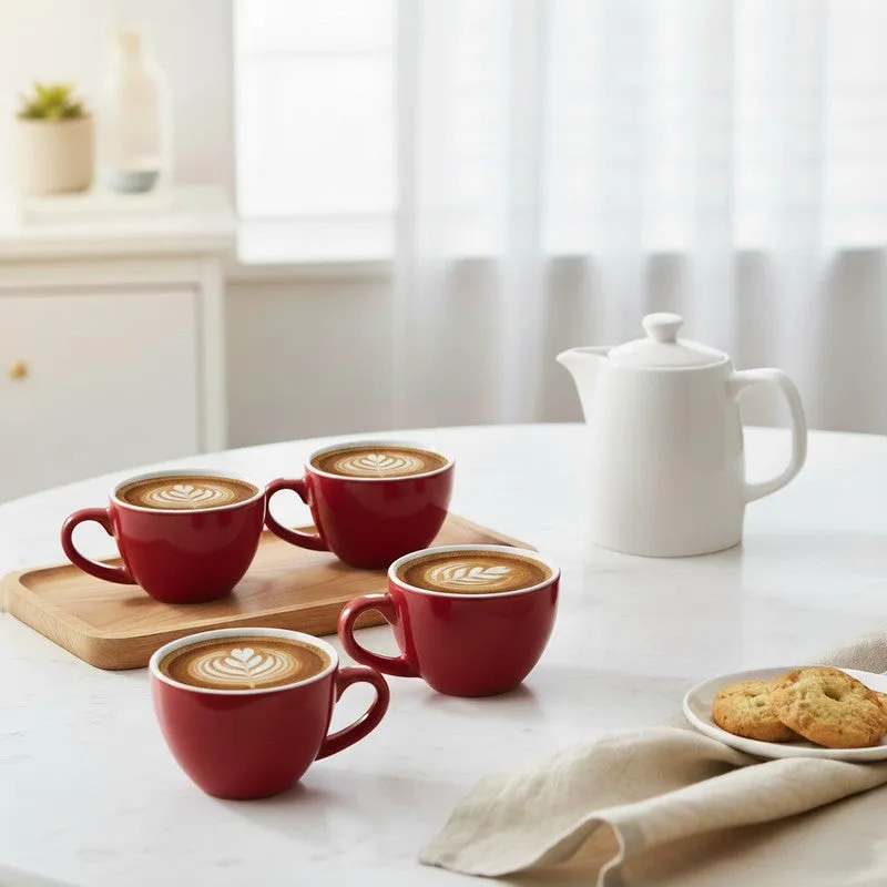 Mystic Ceramic Tea Cup (80 mL Each) - Set Of Four media 1