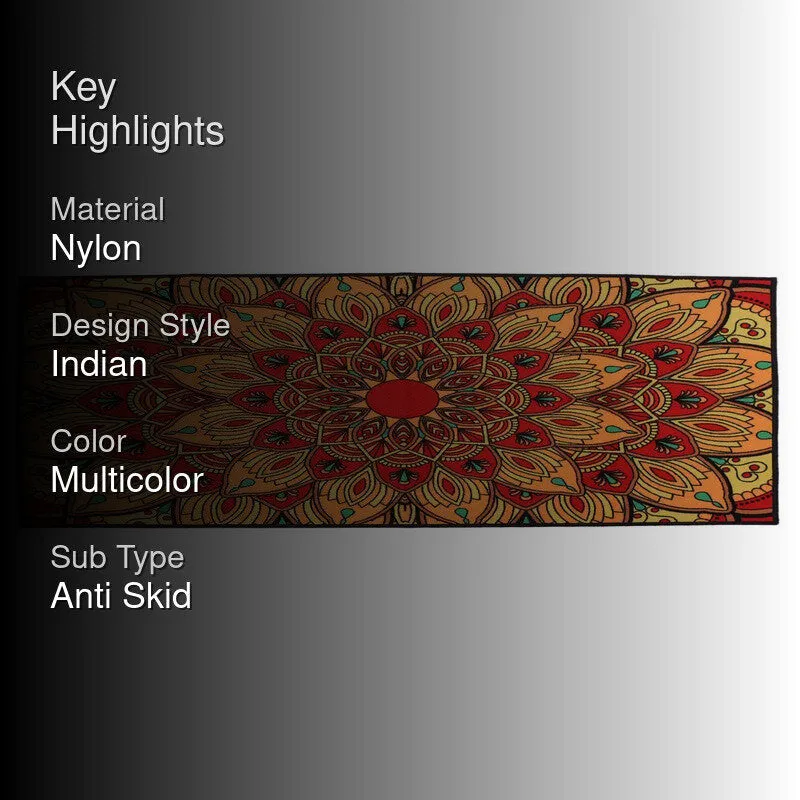 Mandara Nylon Runner Rug media 2