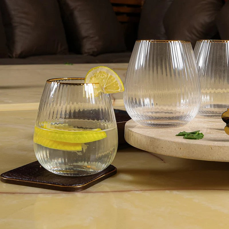 Aqua Serve  Drinking Glasses (360 mL Each) - Set of Four media 3