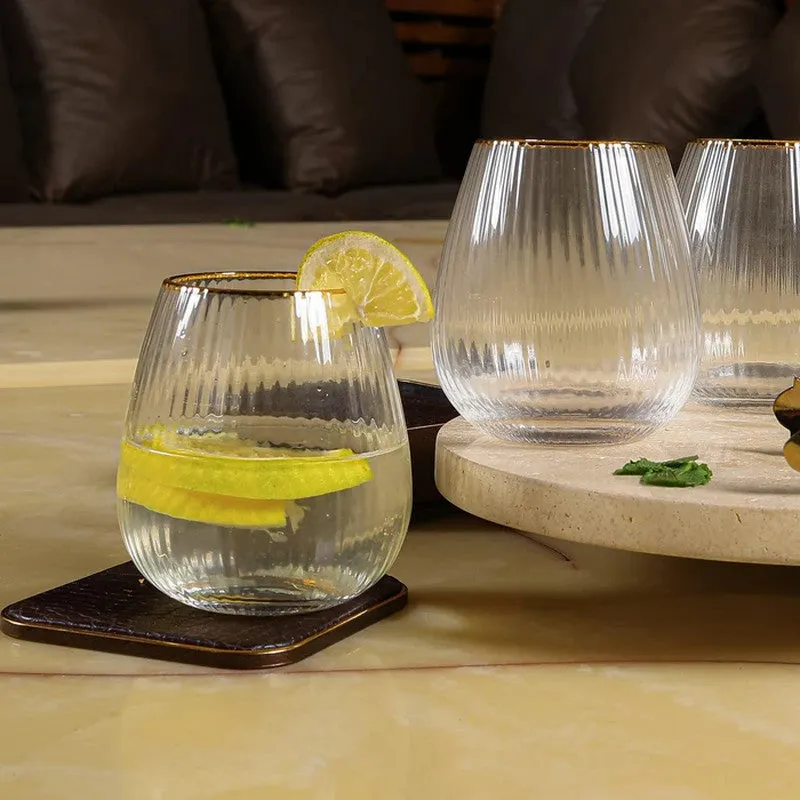 Aqua Serve Drinking Glasses (360 mL Each) - Set of Four media 3