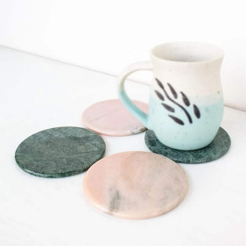 Designer Wooden Coasters - Set Of Four media 1