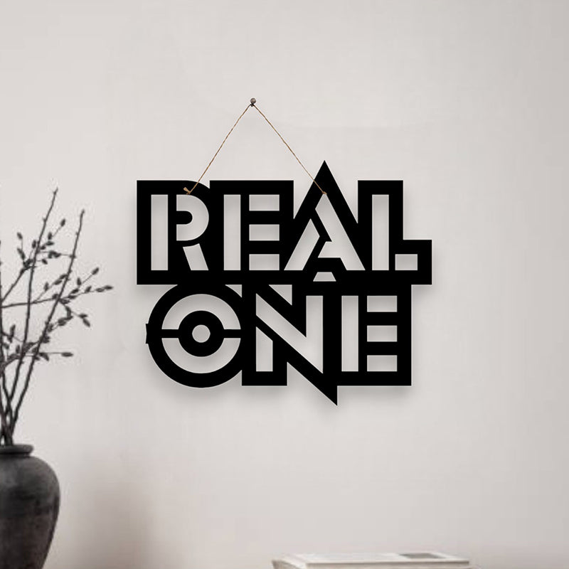 Real One Mild Steel Wall Accent
