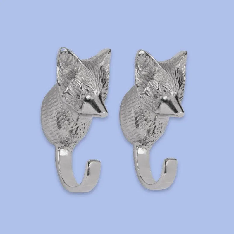Foxy Wall Hook - Set Of Two media 1