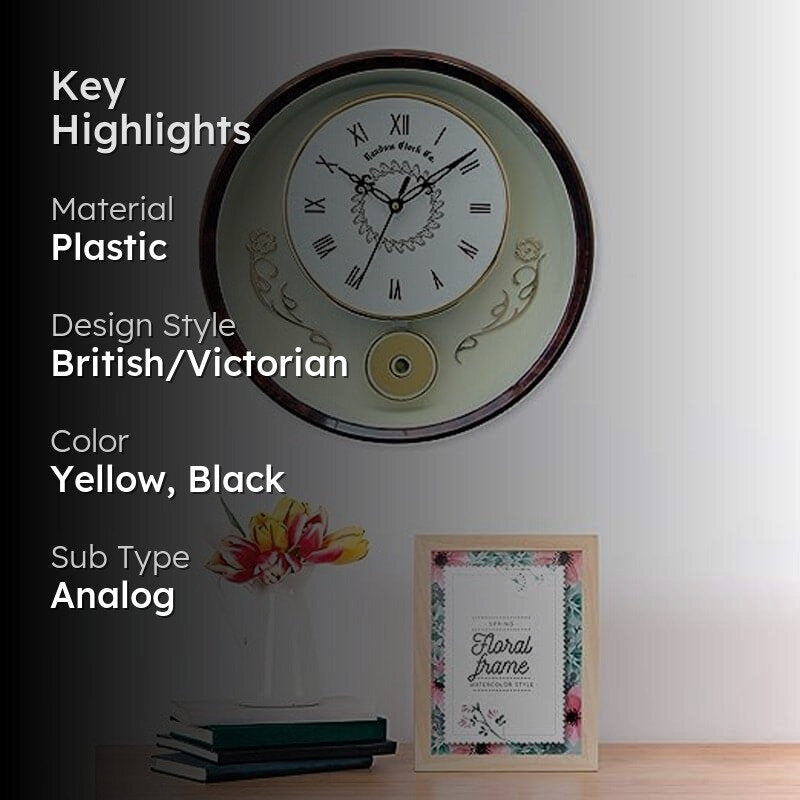 Prerita Wall Clock media 2