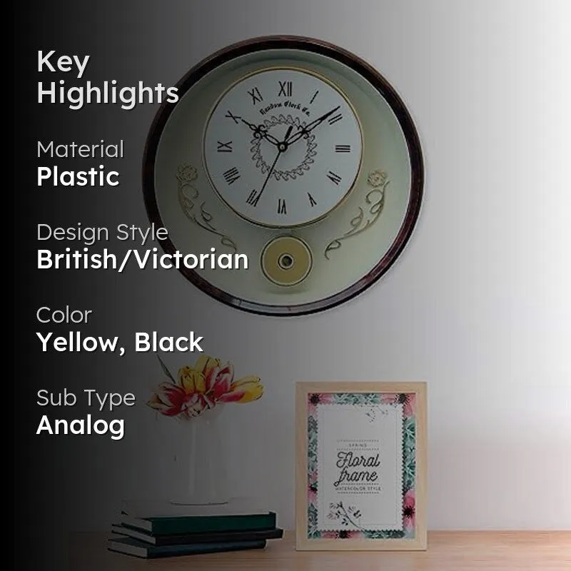 Prerita Wall Clock media 2