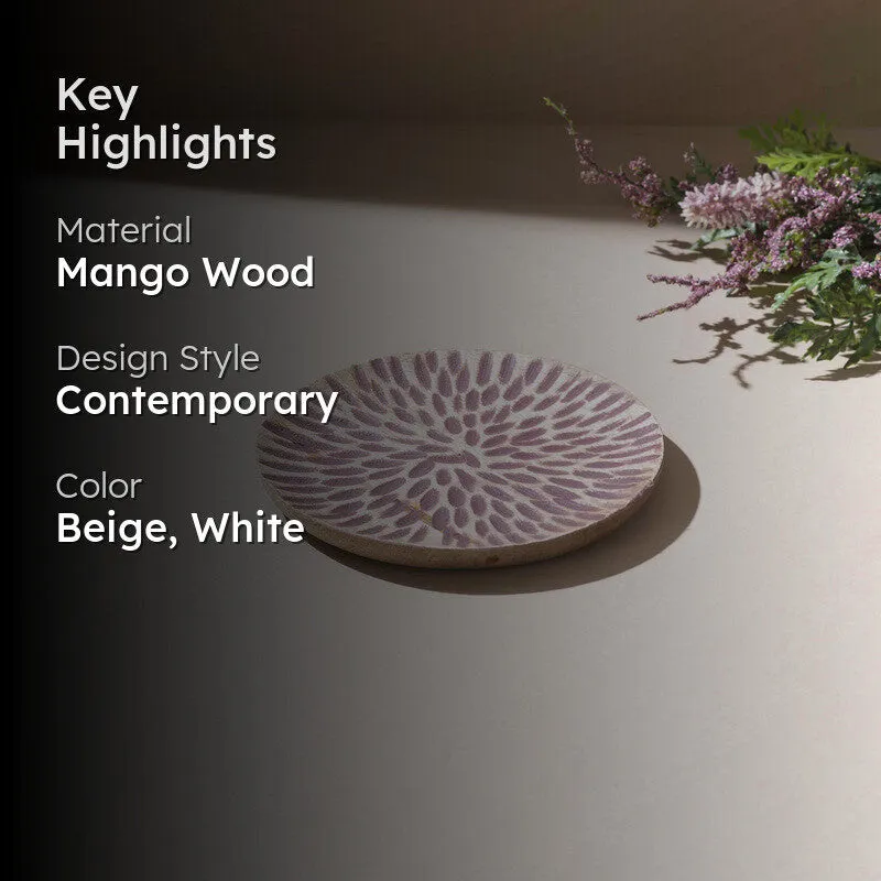 Monarch Handcrafted Mango Wood Platter media 2