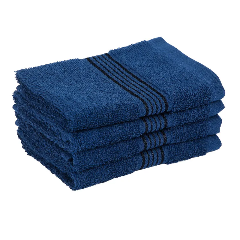 Comfora Bath & Face Towel Set (Blue) - Ten Piece Set media 6