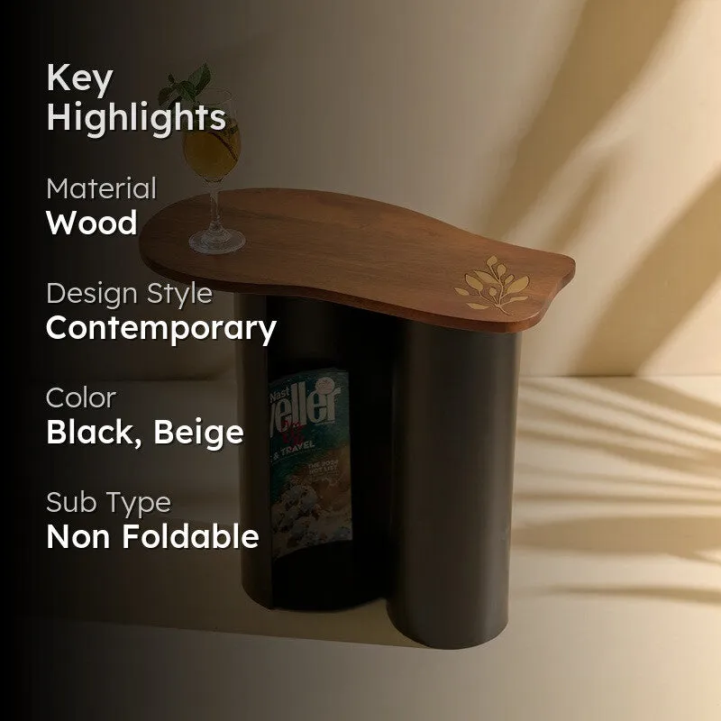 Folio Wooden Accent Table media 2