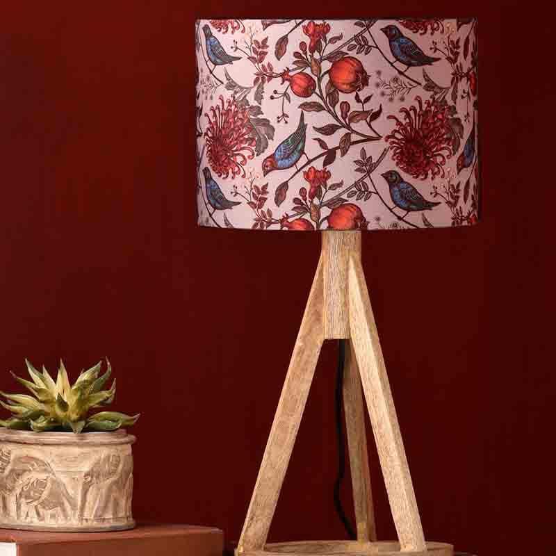 Wilding Wooden Table Lamp - Multicolor media 3
