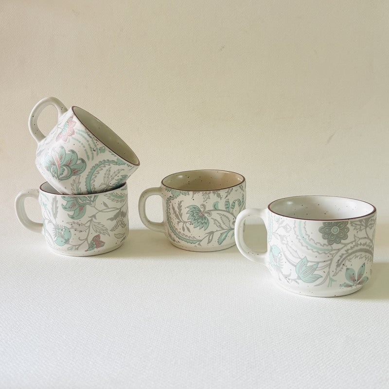 Florale Ceramic Tea Set - Six Piece Set media 10