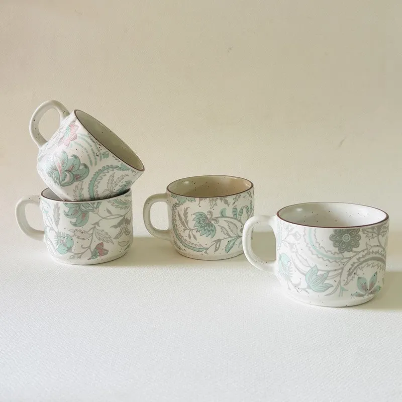 Florale Ceramic Tea Set - Six Piece Set media 10