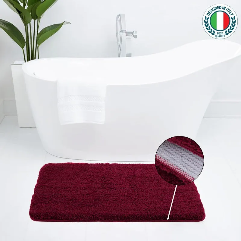 BathEase Anti Skid Bath Mats - Red media 4