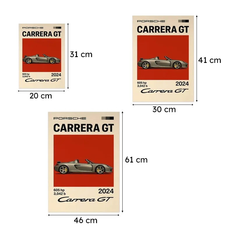 Carrera GT Legacy Wall Poster media 9