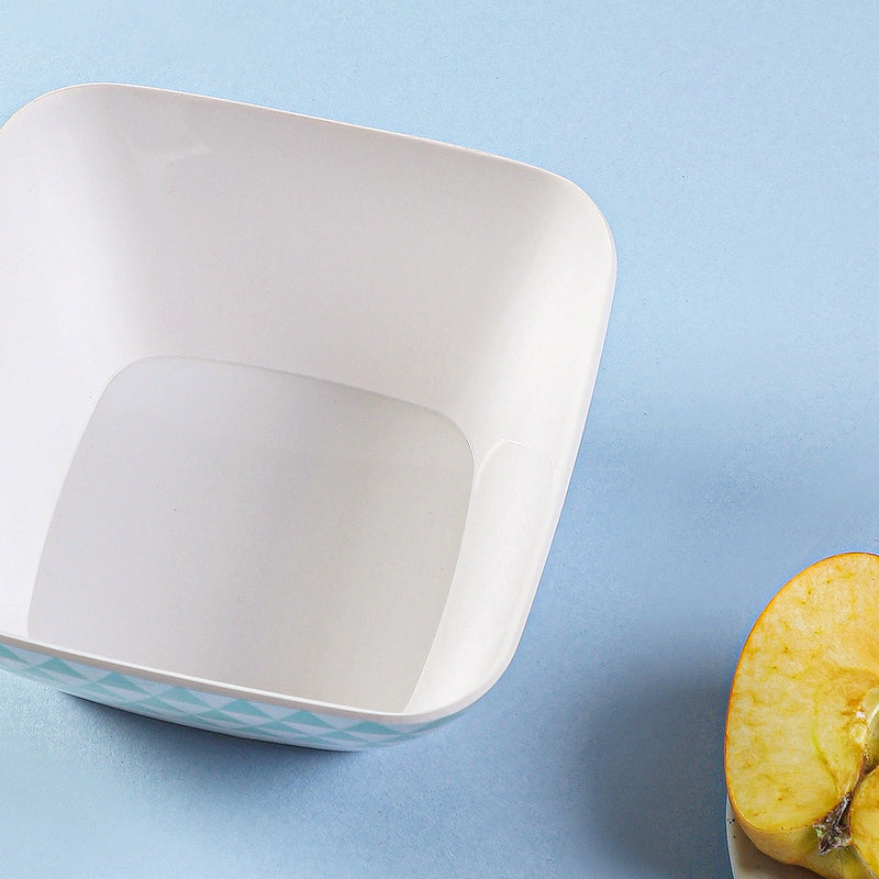 Mivono Snack Bowl (White & Blue) - 1020 ML media 4