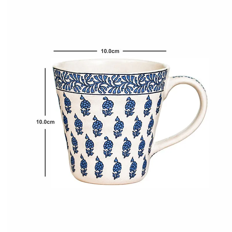 Traditional Stoneware Coffee Mug (400 mL Each) - Set Of Two media 6