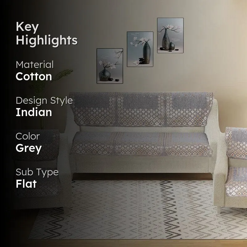 Emsy Sofa Cover - Grey media 2