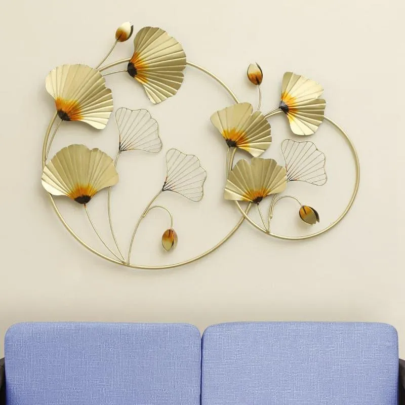 Pisa Floral Metal Wall Accent media 1
