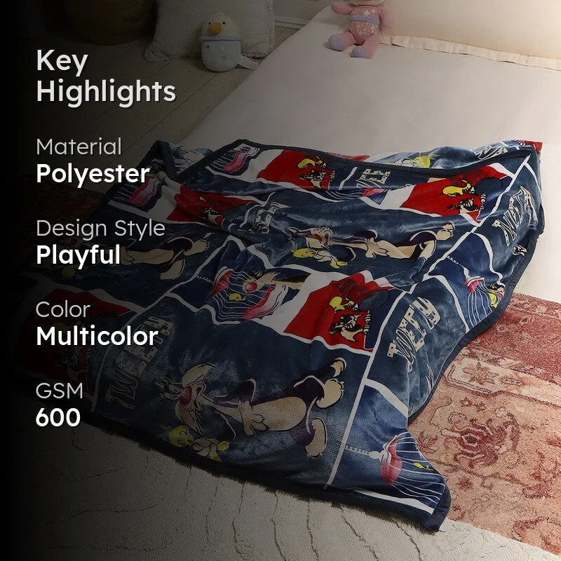 Monte Carlo Cartoon Cuddle Blanket - 600 GSM media 2