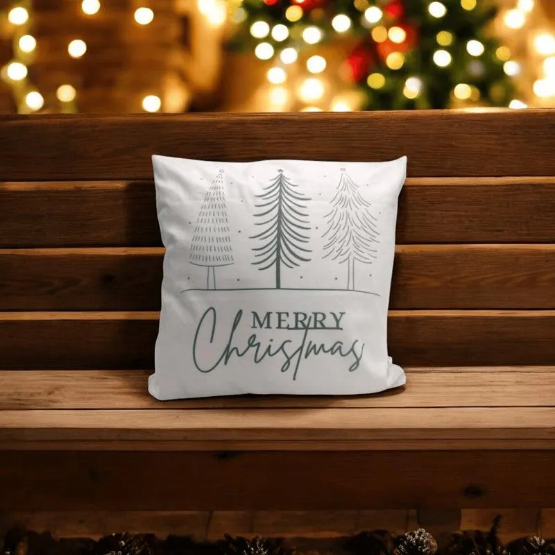 Sleek Noel Velvet Christmas Cushion Cover media 6