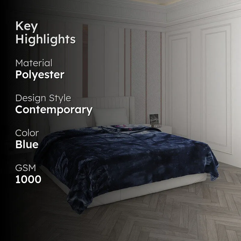 Monte Carlo Midnight Serenity Blanket - 1000 GSM media 2